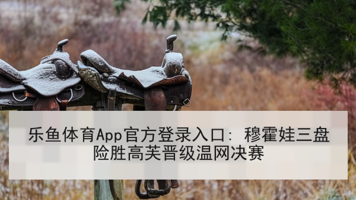 乐鱼体育App官方登录入口: 穆霍娃三盘险胜高芙晋级温网决赛