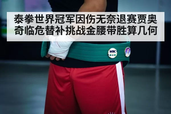 泰拳世界冠军因伤无奈退赛贾奥奇临危替补挑战金腰带胜算几何